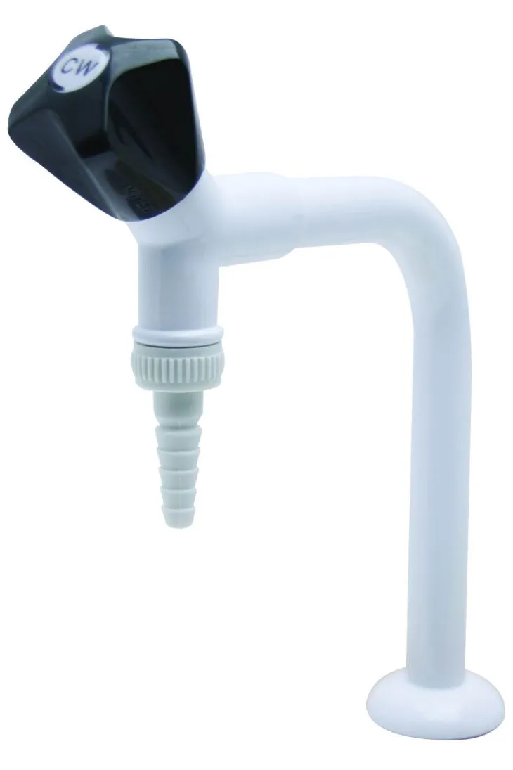 Single Way Bench Top Gooseneck Lab vatnsblöndunartæki